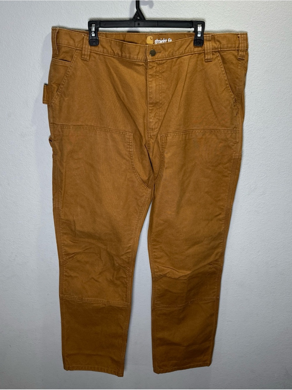 Carhartt Straight Fit Men's Carpenter Pants in Brown